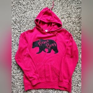 Small shop mama bear hoodie